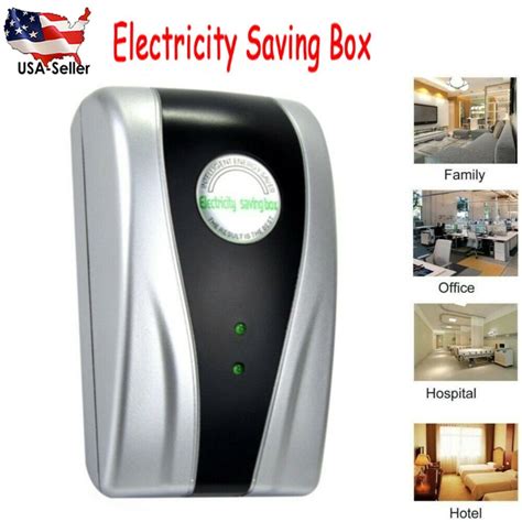 electrical savings center box|plug in electric savings device.